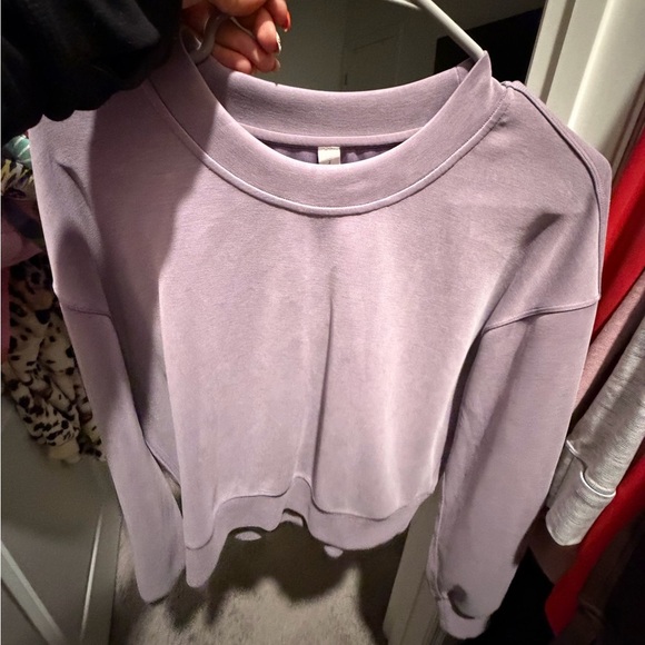 Lululemon Purple soft stream Sweatshirt - Picture 7 of 9